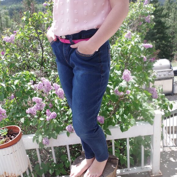 Plus Women's Seven Est.1964 Dark Washed Jeans - Picture 4 of 11